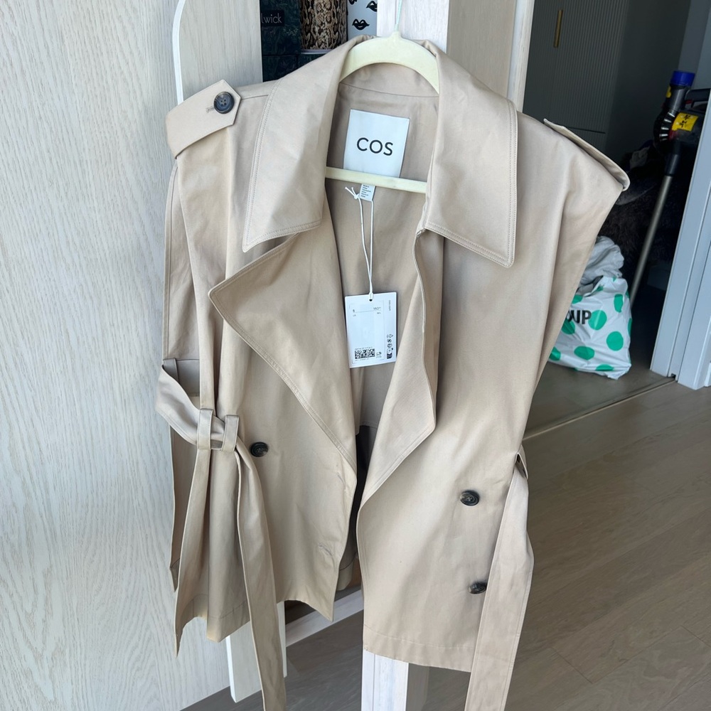 COS BRAND NEW COS TRENCH VEST